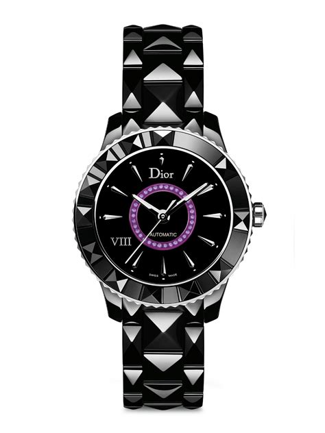 black dior watch